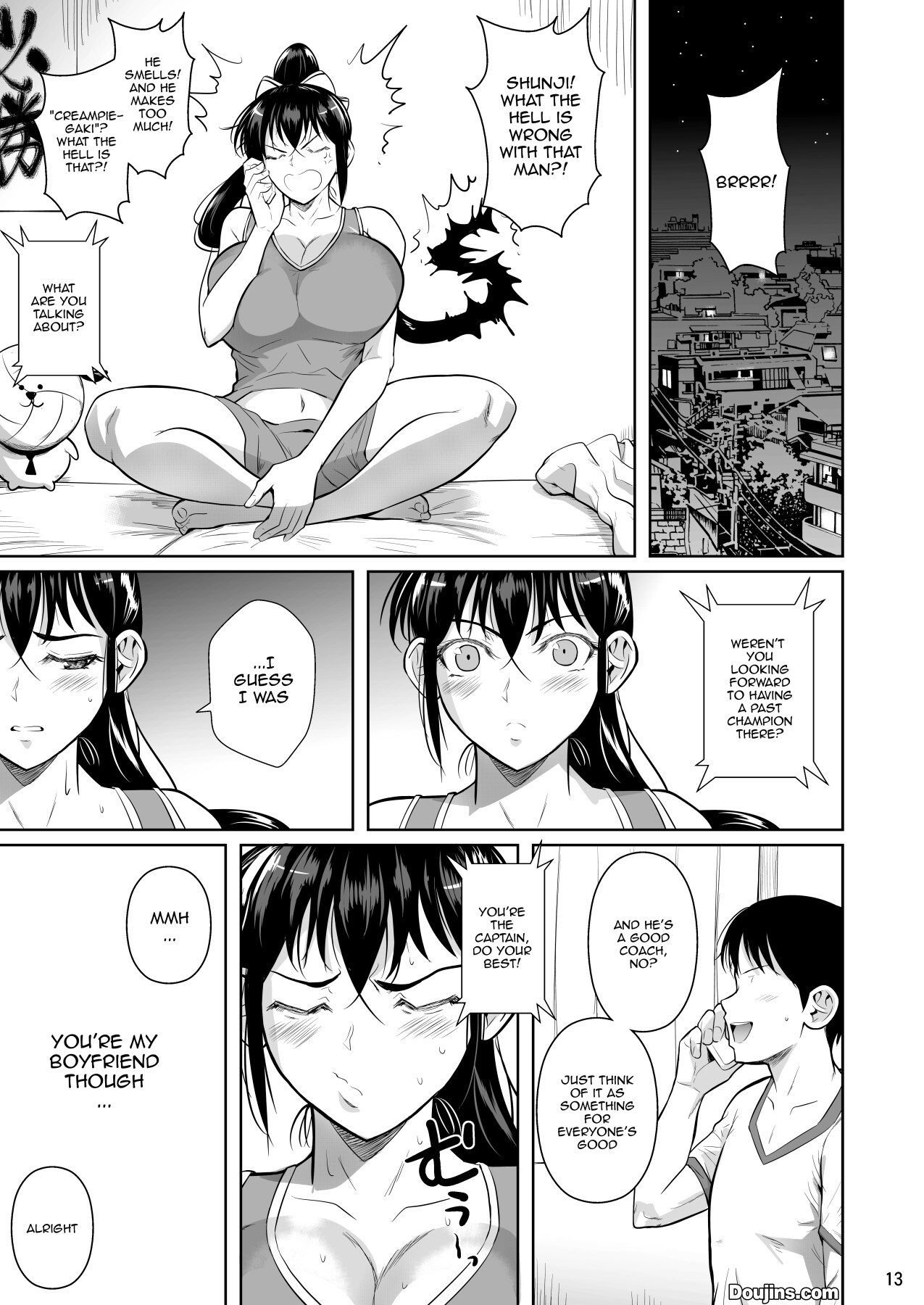 Hentai Manga Comic-Covered in Sweat-Read-14